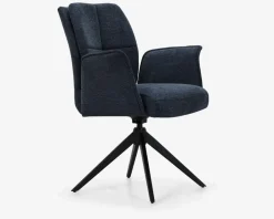 Sale Daells Bolighus Spisebordsstol med armlæn og drejestel