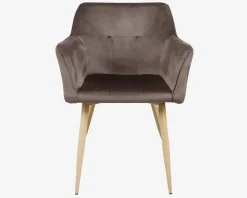 Daells Bolighus Spisebordsstol med armlæn i beige