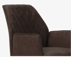 Hot Daells Bolighus Spisebordsstol med armlæn Brun