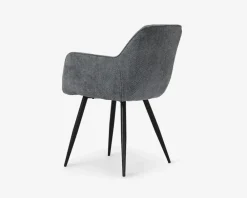 Hot Daells Bolighus Spisebordsstol med armlæn i lys grå