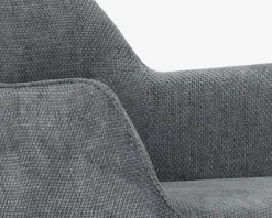 Hot Daells Bolighus Spisebordsstol med armlæn i lys grå