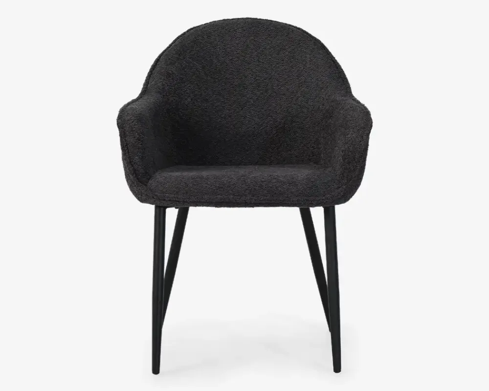 Sale Daells Bolighus Spisebordsstol med armlæn i grå