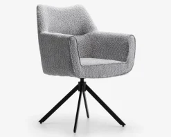 Hot Daells Bolighus Spisebordsstol med armlæn grå