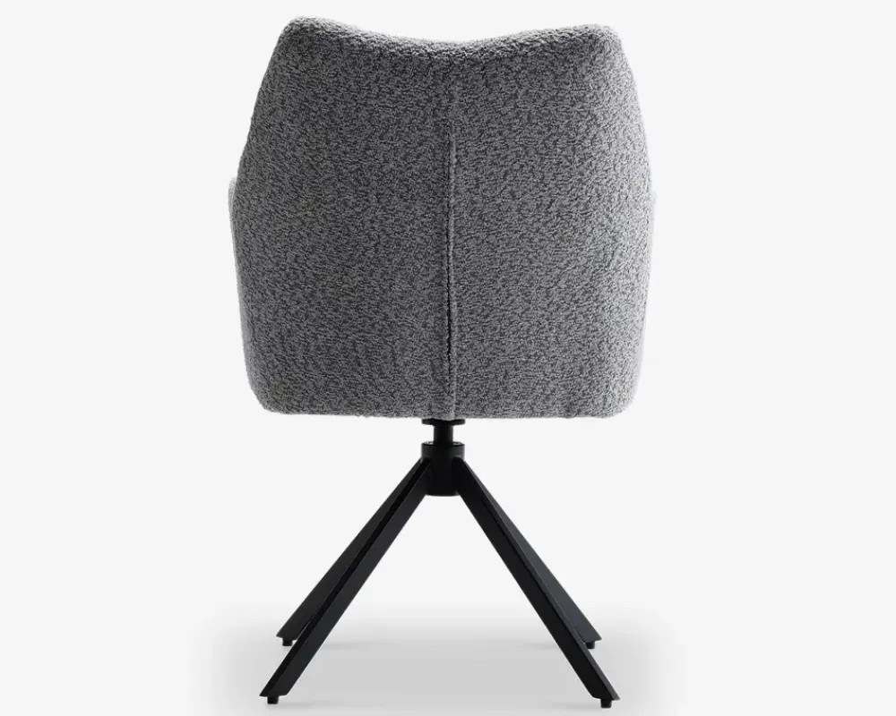 Hot Daells Bolighus Spisebordsstol med armlæn grå