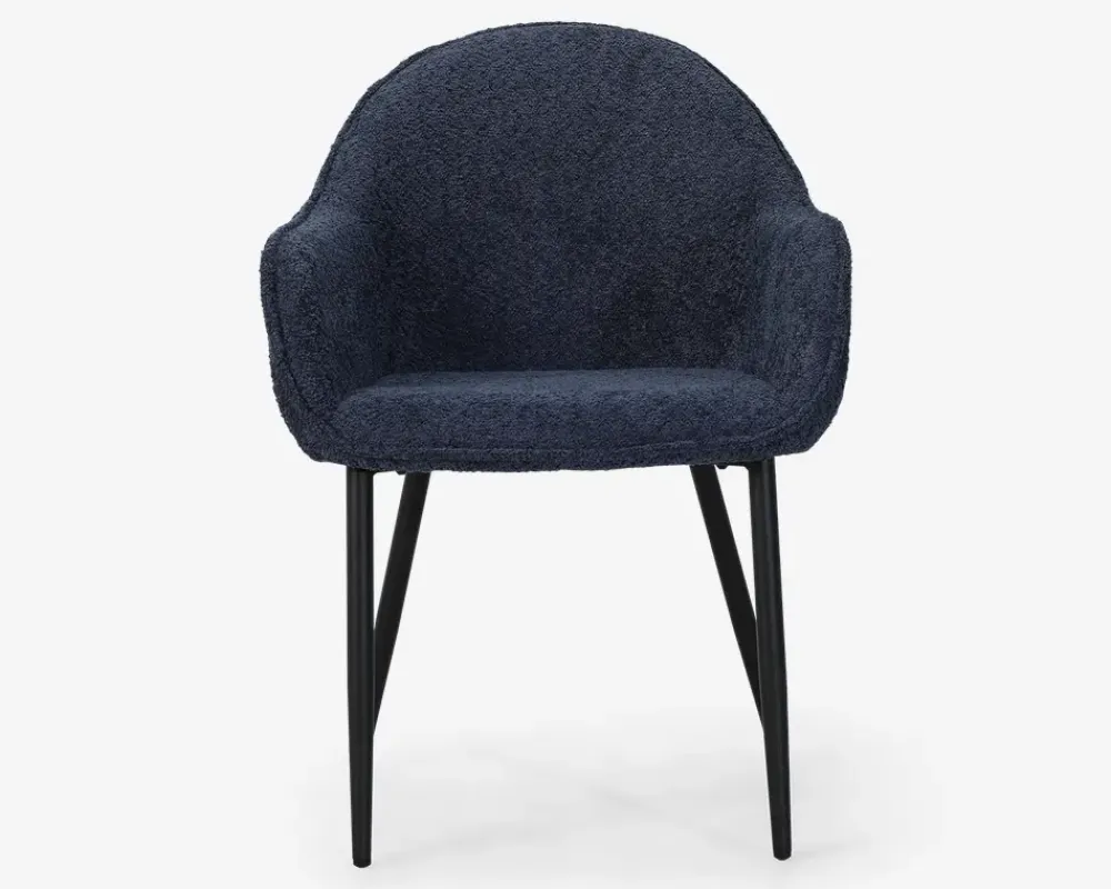 Clearance Daells Bolighus Spisebordsstol med armlæn i Blå