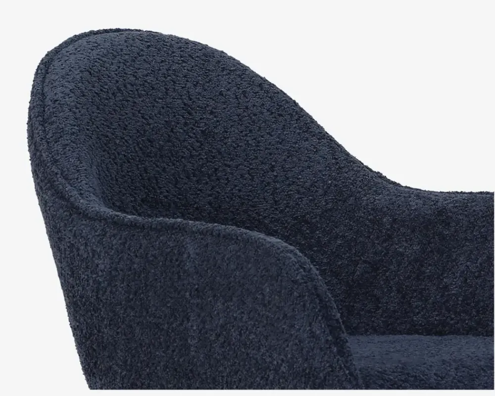 Clearance Daells Bolighus Spisebordsstol med armlæn i Blå