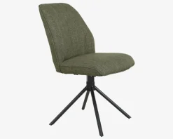 Sale Daells Bolighus Spisebordsstol med drejestel Grøn