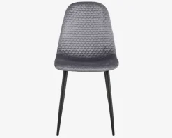 Online Daells Bolighus Spisebordsstol med flot mønster Grå