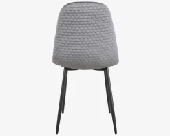 Online Daells Bolighus Spisebordsstol med flot mønster Grå