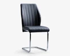 Outlet Daells Bolighus Spisebordsstol med krom stel