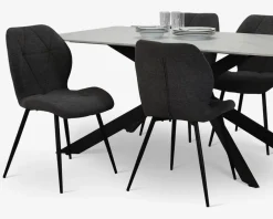 Sale Daells Bolighus Spisebordsstol style i antracit