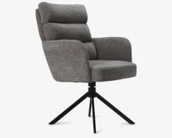 Sale Daells Bolighus Spisebordstol med armlæn grå