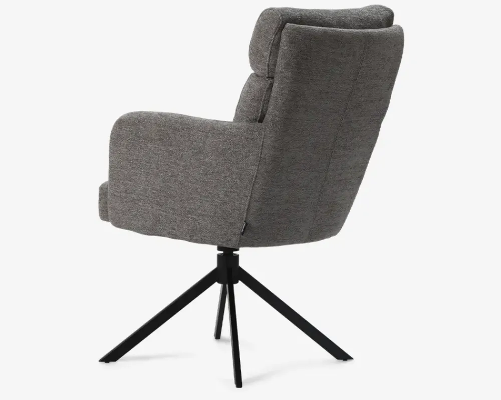 Sale Daells Bolighus Spisebordstol med armlæn grå