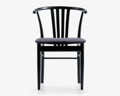 Best Daells Bolighus Spisestuestol i sortlakeret bøg