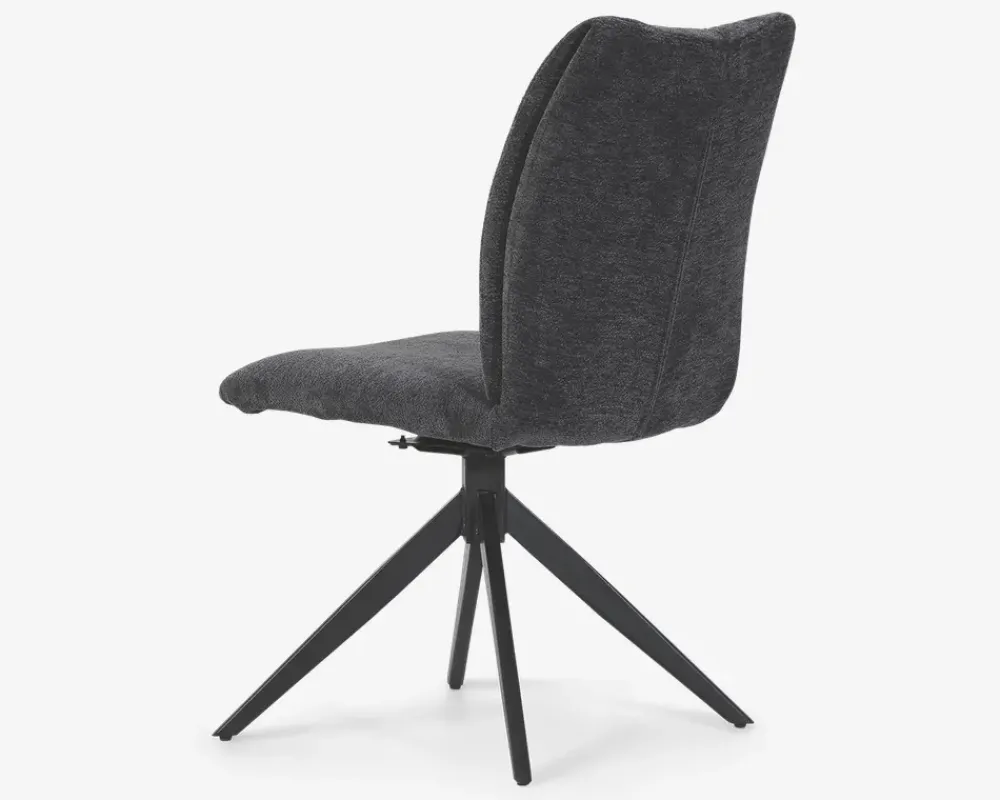 New Daells Bolighus Spisestuestol med drejestel i grå