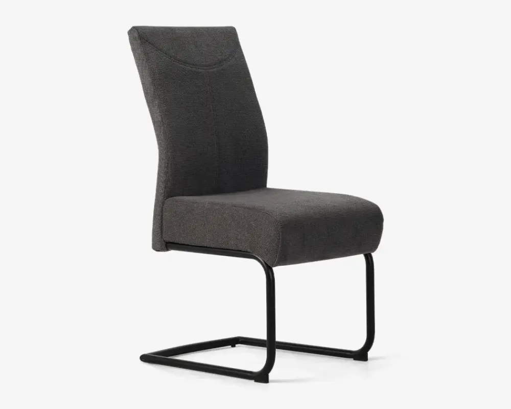 Daells Bolighus Spisestuestol posefjedre i sædet antracit