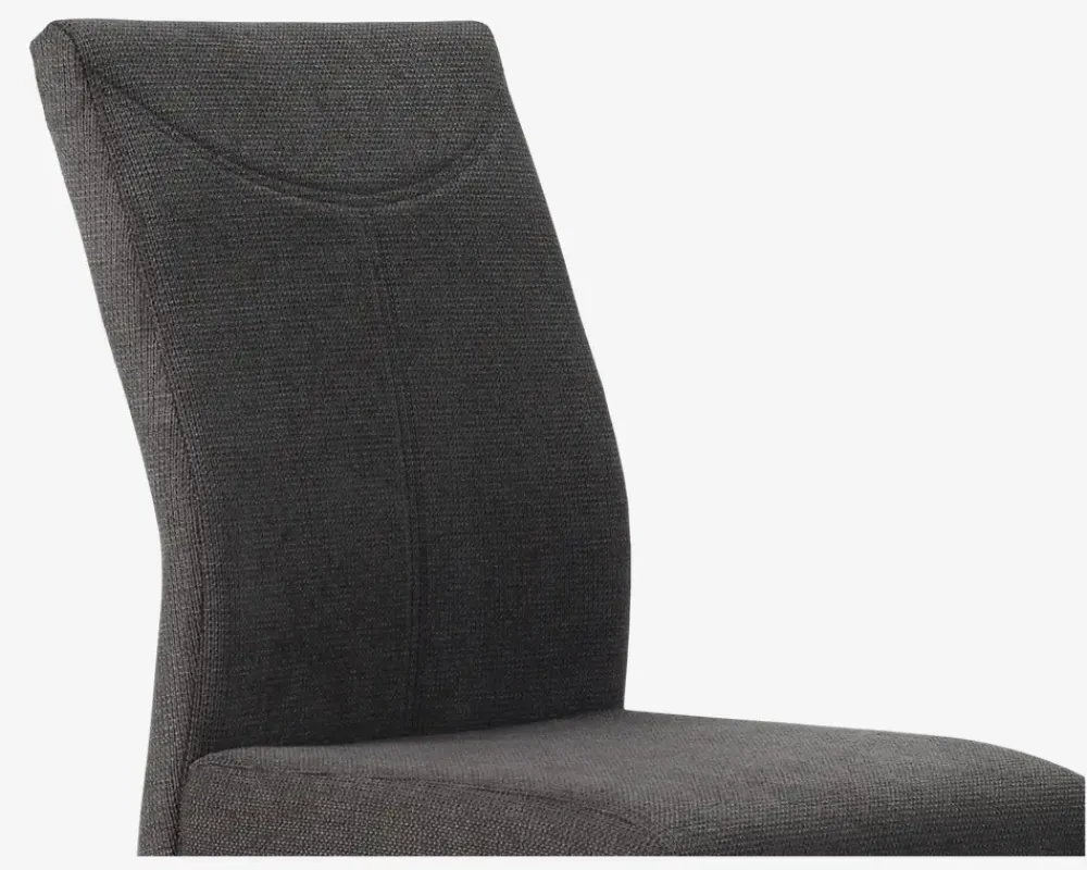 Daells Bolighus Spisestuestol posefjedre i sædet antracit