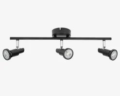 Daells Bolighus Spot 3xGU10 sort L.48,6 cm
