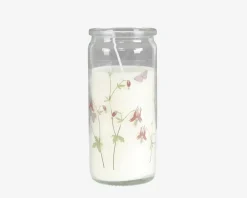 Clearance Daells Bolighus Stearinlys i glas Hvid