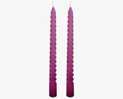 Outlet Daells Bolighus Stearinlys Snoet Bordeaux