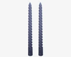 Sale Daells Bolighus Stearinlys Snoet Lys Grå