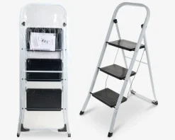 New Daells Bolighus Stige 3 trin sort/hvid