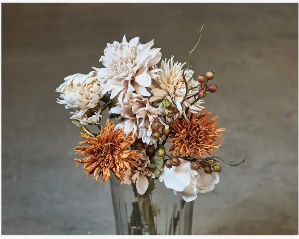 Discount Daells Bolighus Stilk Krysantemum Hvid H.75 cm