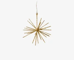 Discount Daells Bolighus Stjerne M.Snor Guld Ø.8cm