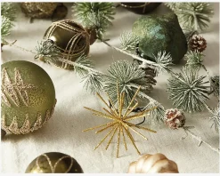 Sale Daells Bolighus Stjerne M.Snor Guld Ø.10cm