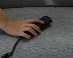 Best Daells Bolighus Stol med indbygget fodskammel og løftefunktion