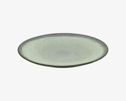 Best Daells Bolighus Tallerken Lærke Grå-Grøn Ø26 cm Grå, Grøn