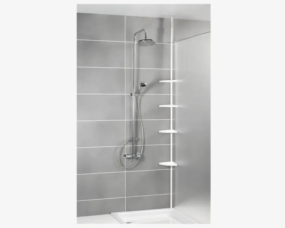 Daells Bolighus Teleskop-Hjørnehylde m. 4 hylder