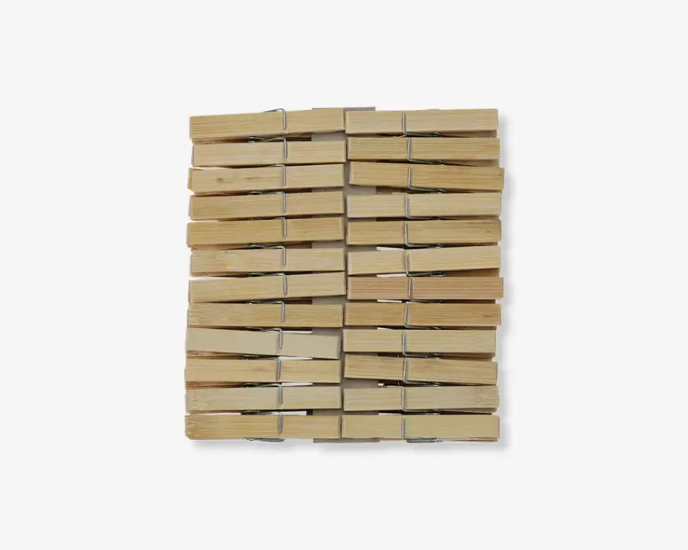 Daells Bolighus Tøjklemmer Bambus 48 Stk.