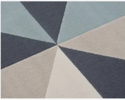 Sale Daells Bolighus Tæppe Amsterdam Blå 200x290 cm