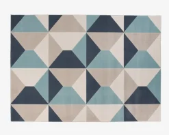 Discount Daells Bolighus Tæppe Amsterdam Blå 140x200 cm