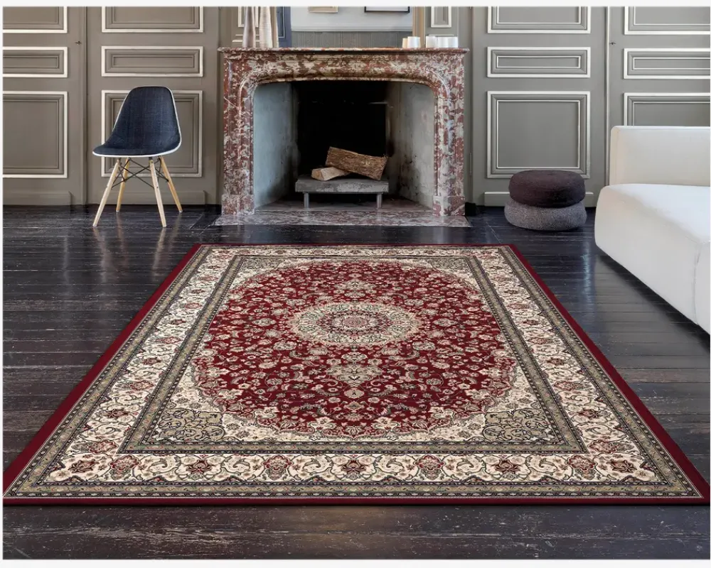 Hot Daells Bolighus Tæppe Leonardo 160x230 cm Rød