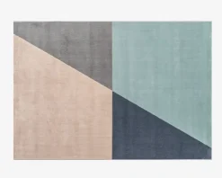 Hot Daells Bolighus Tæppe London Blå 140x200 cm