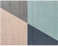 Hot Daells Bolighus Tæppe London Blå 140x200 cm