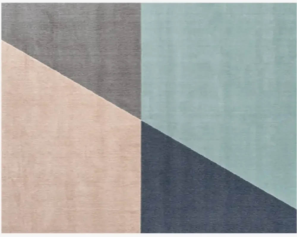 Online Daells Bolighus Tæppe London Blå 160x230 cm