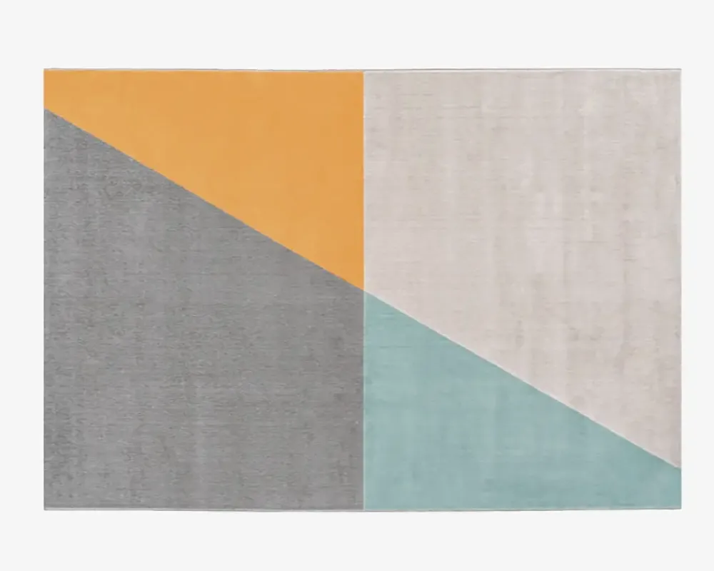 New Daells Bolighus Tæppe London Gul 140x200 cm