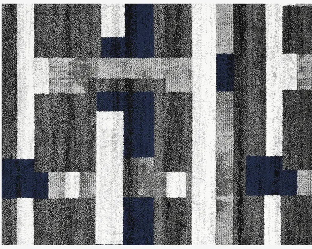 Online Daells Bolighus Tæppe Luna Blå 160x230 cm