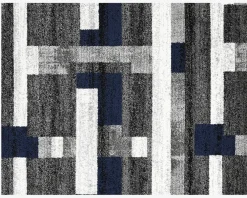 Discount Daells Bolighus Tæppe Luna Blå 133x195 cm