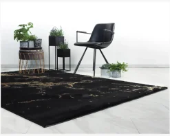 Sale Daells Bolighus Tæppe Marmaris 160x230cm Sort