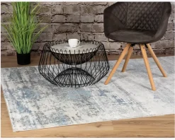 Sale Daells Bolighus Tæppe Paris 503 160x230cm Blue Blå