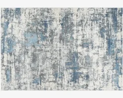 Best Daells Bolighus Tæppe Paris 503 120x170cm Blue Blå