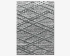 Hot Daells Bolighus Tæppe Pisa mørk grå 160 x 230 cm