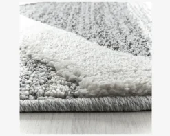 Discount Daells Bolighus Tæppe Pisa mørk grå/hvid 160 x 200 cm