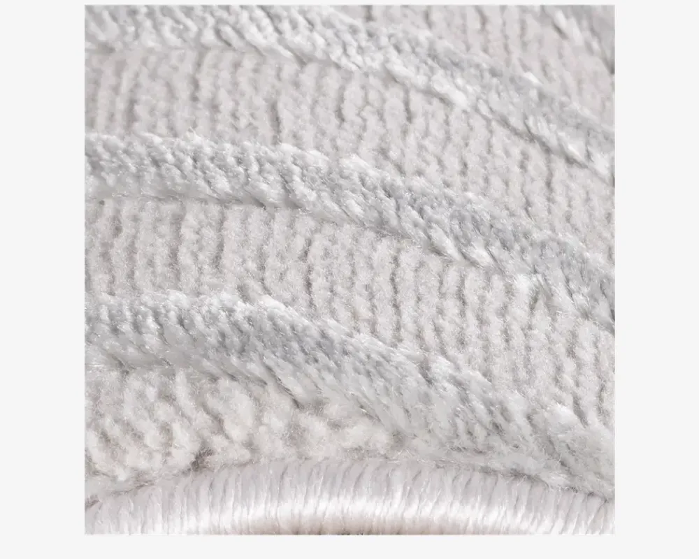 Online Daells Bolighus Tæppe Sahara sølvfarvet 140 x 200 cm