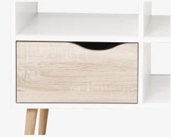 Clearance Daells Bolighus Tv Bord Delta Hvid/Eg