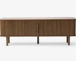 Clearance Daells Bolighus Tv-bord Cavo Finer m/Jalousidøre Røget Eg